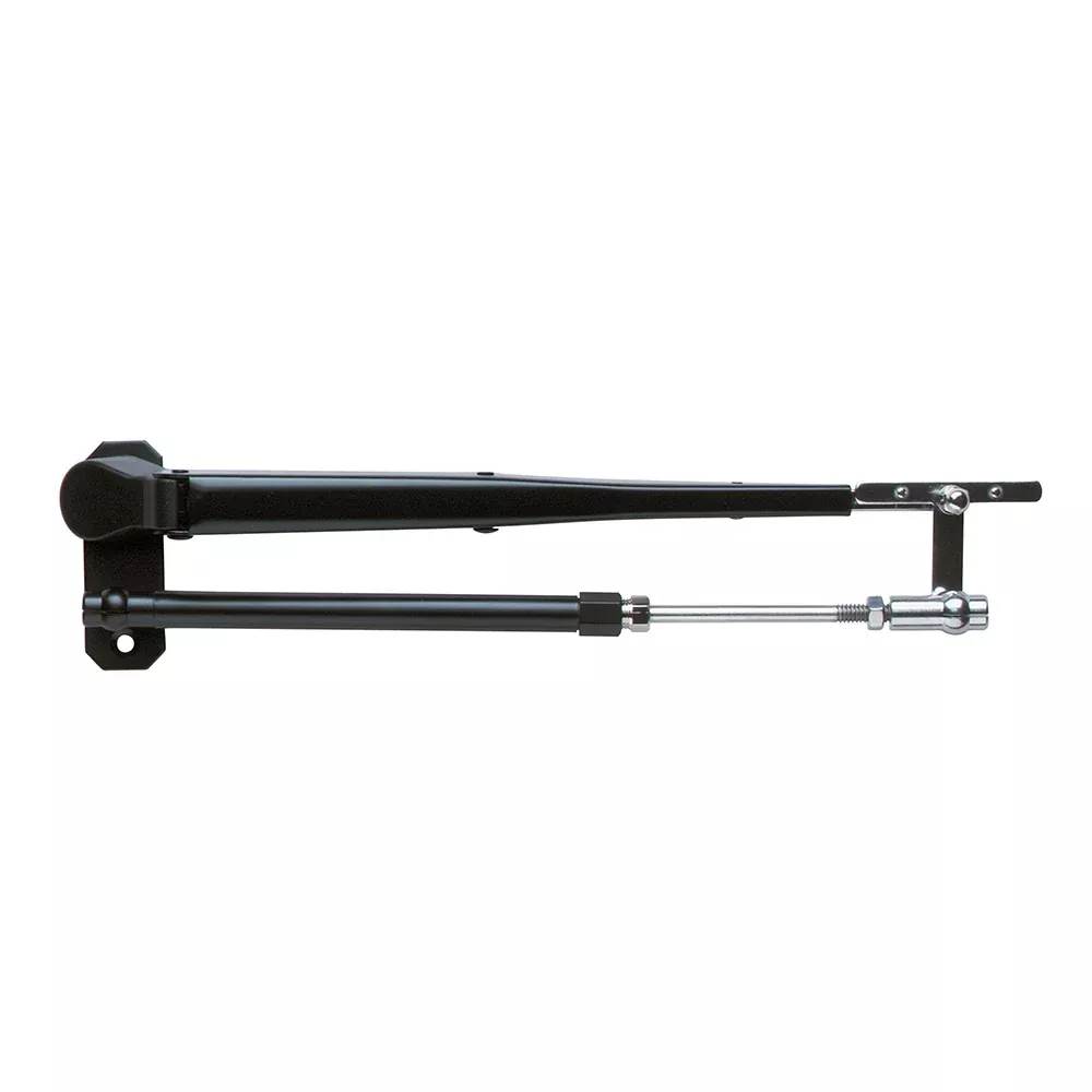 Marinco Wiper Arm, Deluxe Black Stainless Steel Pantographic - 12"-17" Adjustable
