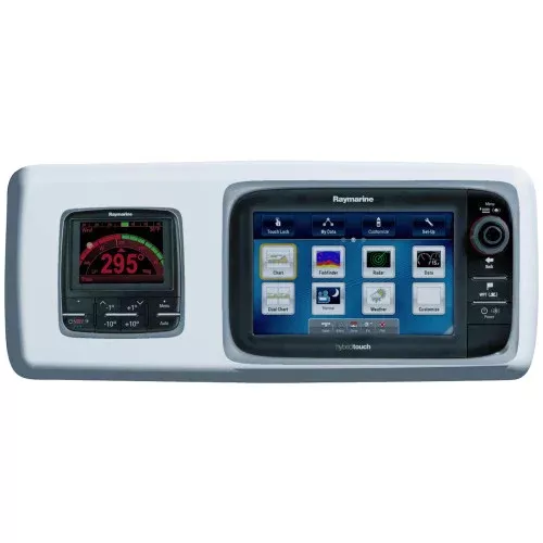 NavPod GP1049 SystemPod Precut f/Raymarine e9 (Plus Space) f/9.5" Wide Pedestal Guard | GP1049