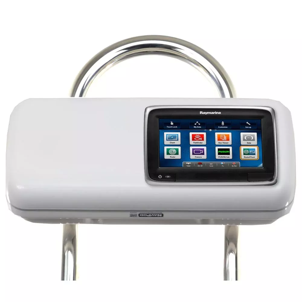 NavPod GP1503 SystemPod Pre-Cut f/Raymarine a75/a77/a78 w/Space On The Left f/9.5″ Wide Guard