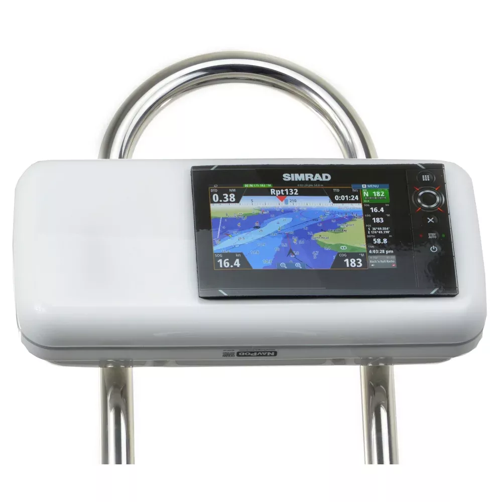 NavPod GP1506 SystemPod Pre-Cut f/Simrad NSS7 evo2 or B&G Zeus² 7 w/Space On The Left f/9.5" Wide Guard | GP1506