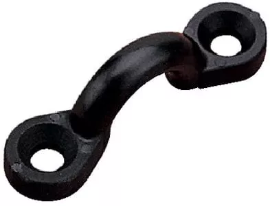 NYLON PAD EYE - 3/8 INCH (BLAC