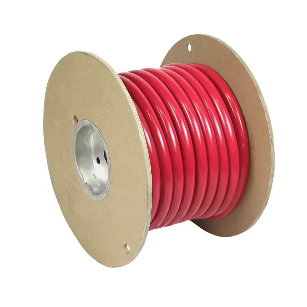 Pacer Red 2 AWG Battery Cable - 25[WUL2RD-25]