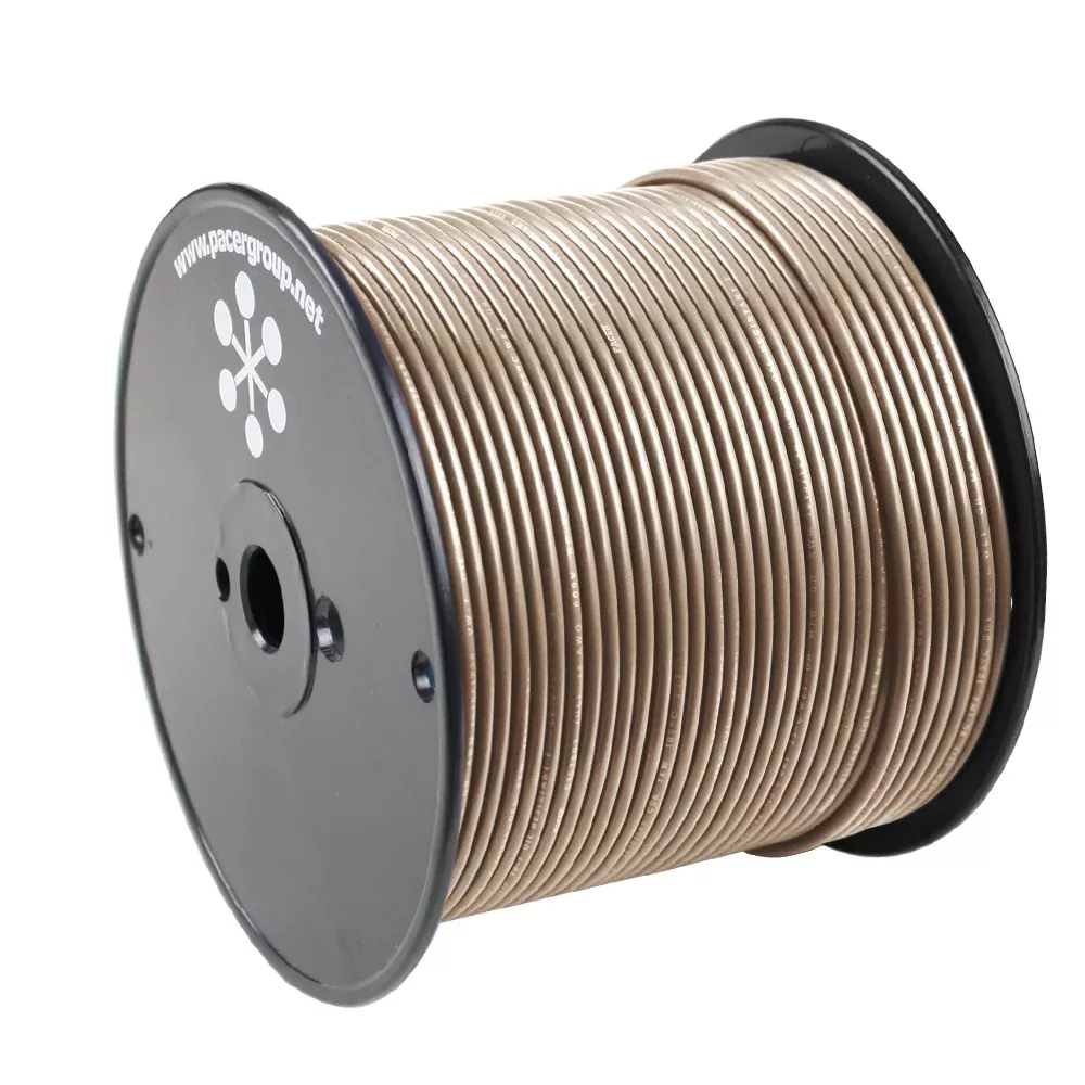Pacer Tan 14 AWG Primary Wire - 500[WUL14TN-500]