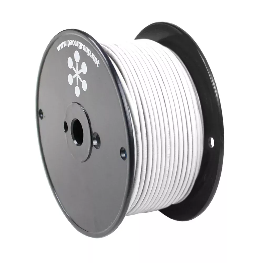 Pacer White 16 AWG Primary Wire - 250[WUL16WH-250]