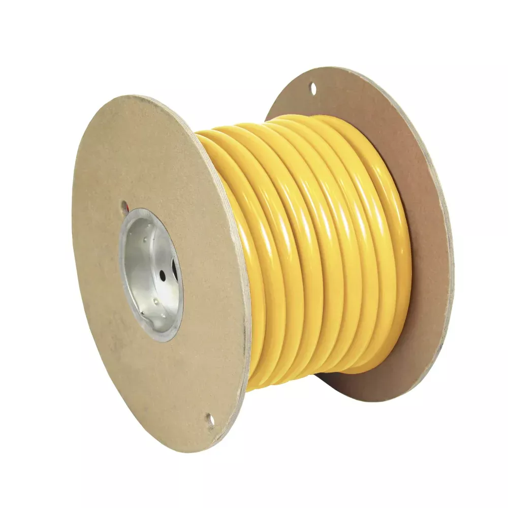Pacer Yellow 4 AWG Battery Cable - 25[WUL4YL-25]