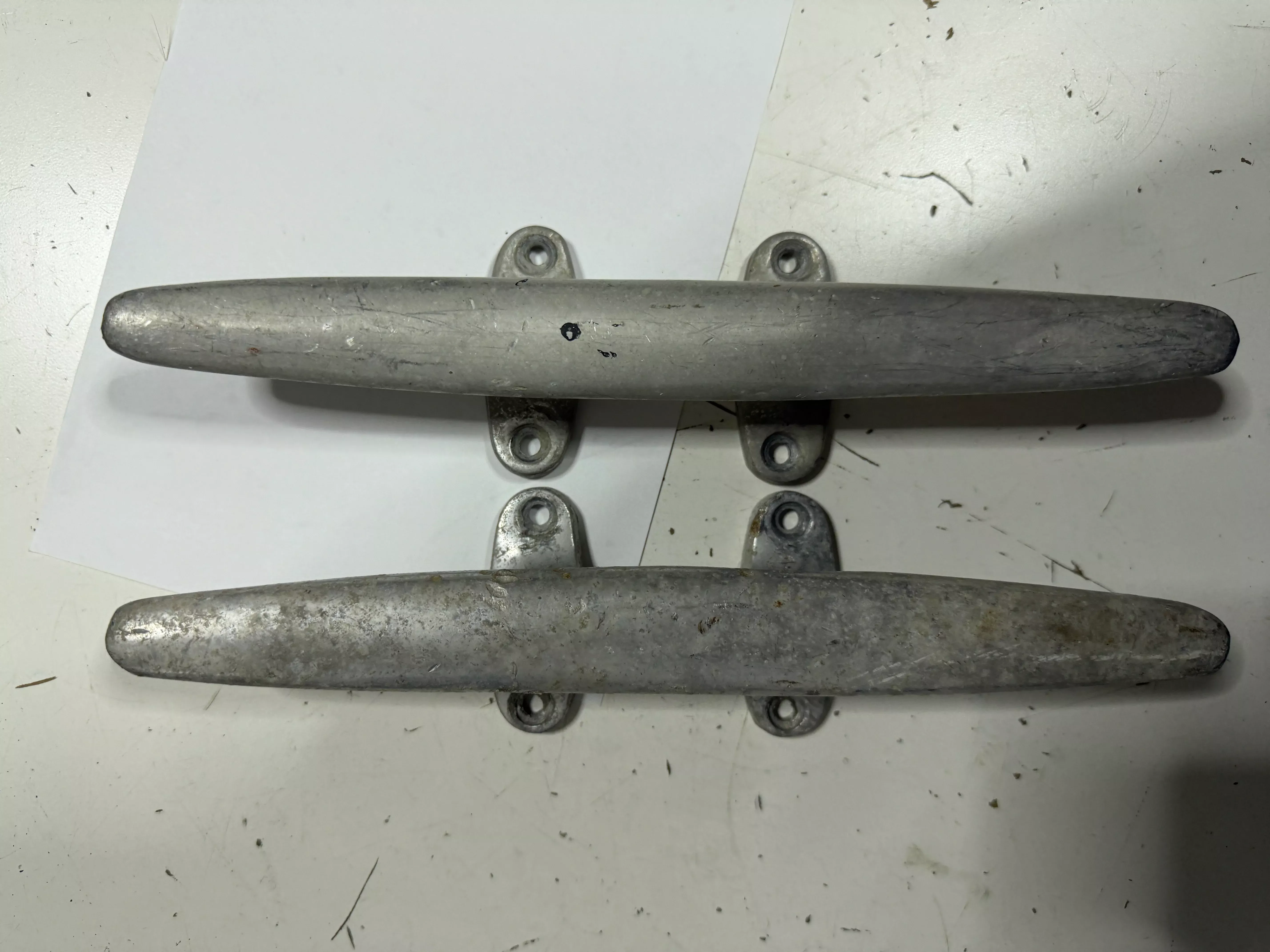 PAIR 10" Aluminum Cleats