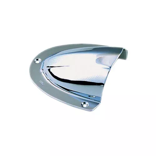 Perko Clam Shell Ventilator – Chrome Plated Brass – 4″ x 3-3/4″ [0339DP0CHR]