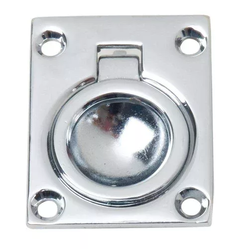 Perko Flush Ring Pull – Chrome Plated Zinc [0841DP0CHR]