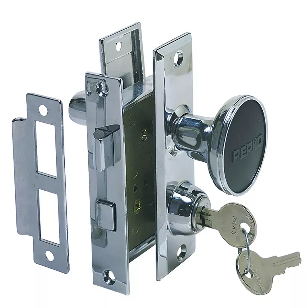Perko Mortise Lock Set w /Bolt [0927DP0CHR]