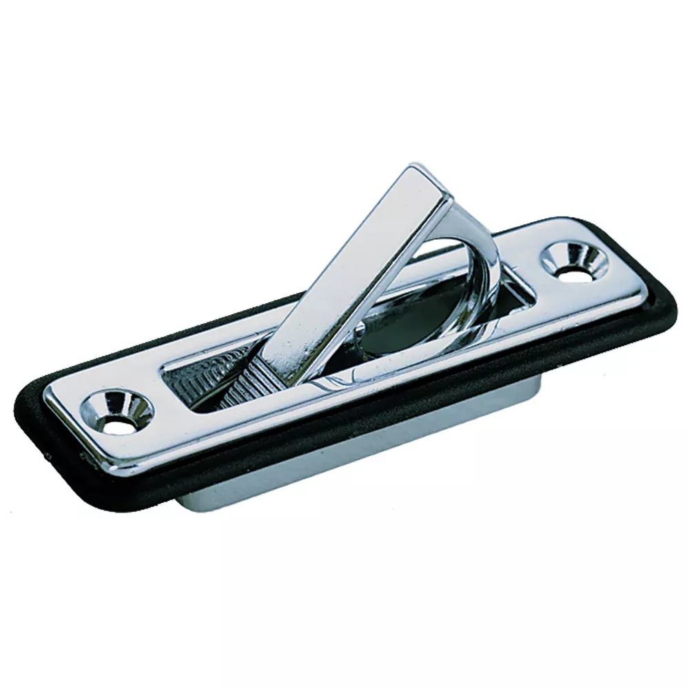 Perko Spring Loaded Flush Pull - Chrome Plated Zinc - ¾" x 3-¼" | 1221DP0CHR
