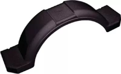 PLASTIC FENDER 14" BLACK