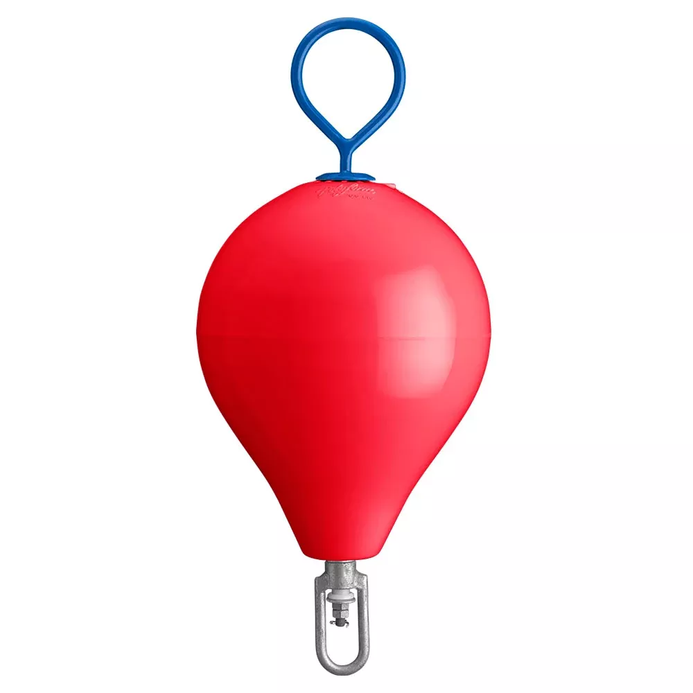 Polyform 13.5" CM Mooring Buoy w/Steel Iron - Red | CM-2-RED