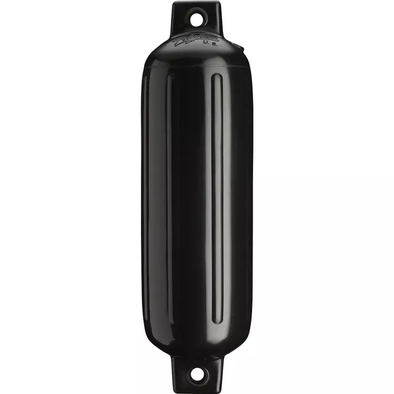 Polyform G-1 Twin Eye Fender 3.5" x 12.8" - Black | G-1-BLACK