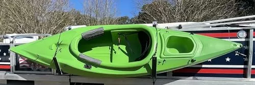Pontoon Boat Kayak Solution with Storage Rack
