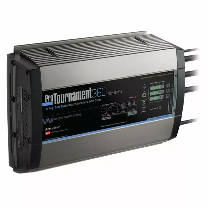 ProMariner ProTournament 360 elite Triple Charger - 36 Amp, 3 Bank | 52036
