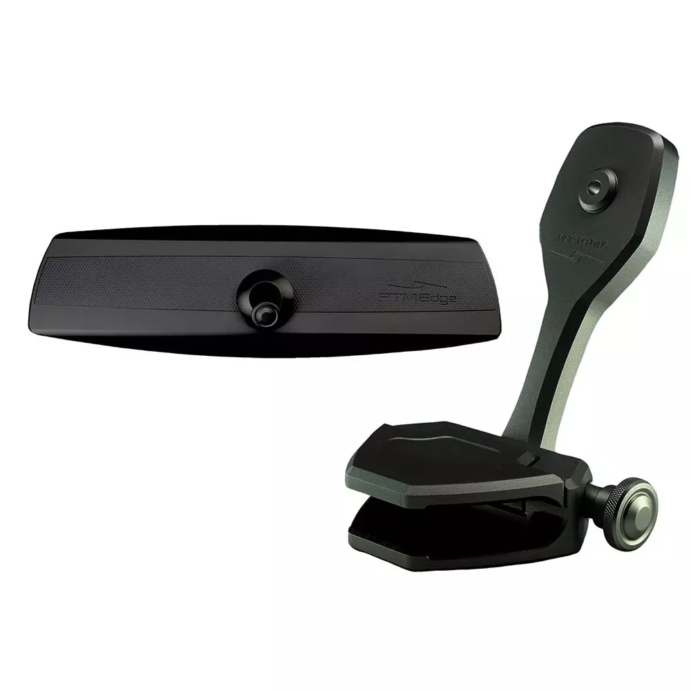PTM Watersports Mirror/Bracket Kit w/VR-140 Elite MirrorZXR-300 (Black) [P12848-1300TEBBK]