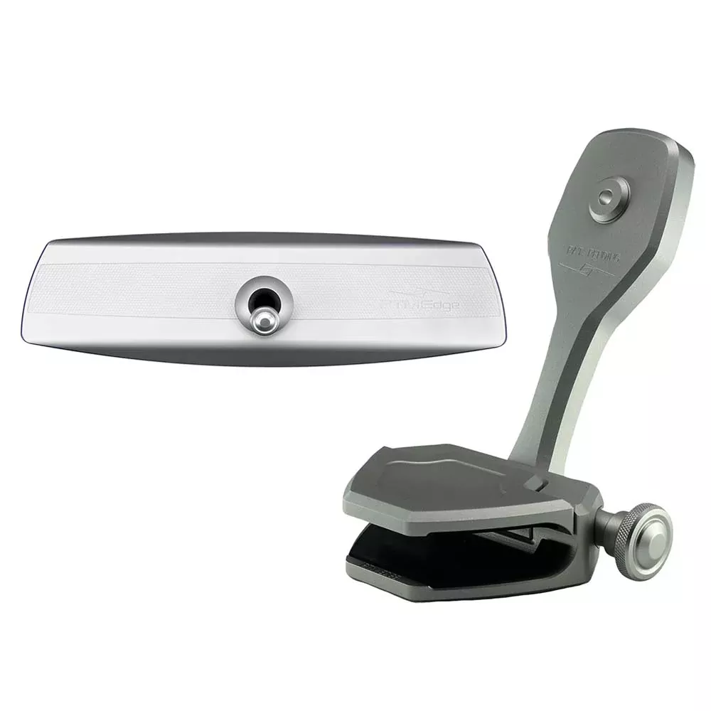 PTM Watersports Mirror/Bracket Kit w/VR-140 Elite MirrorZXR-360 (Silver) [P12848-1360TEBCL]