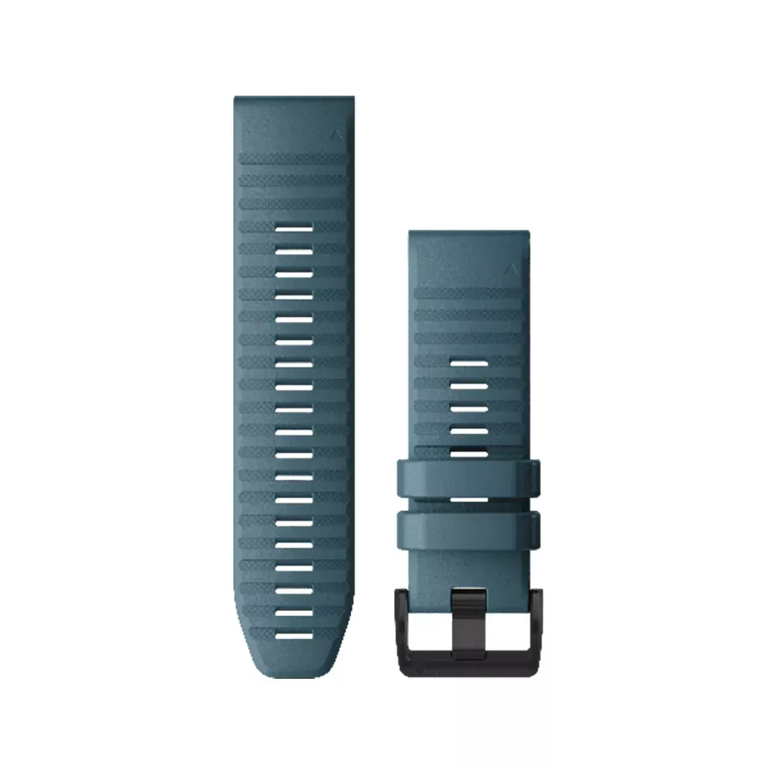 QuickFit 26 Watch Bands, Lakeside Blue Silicone