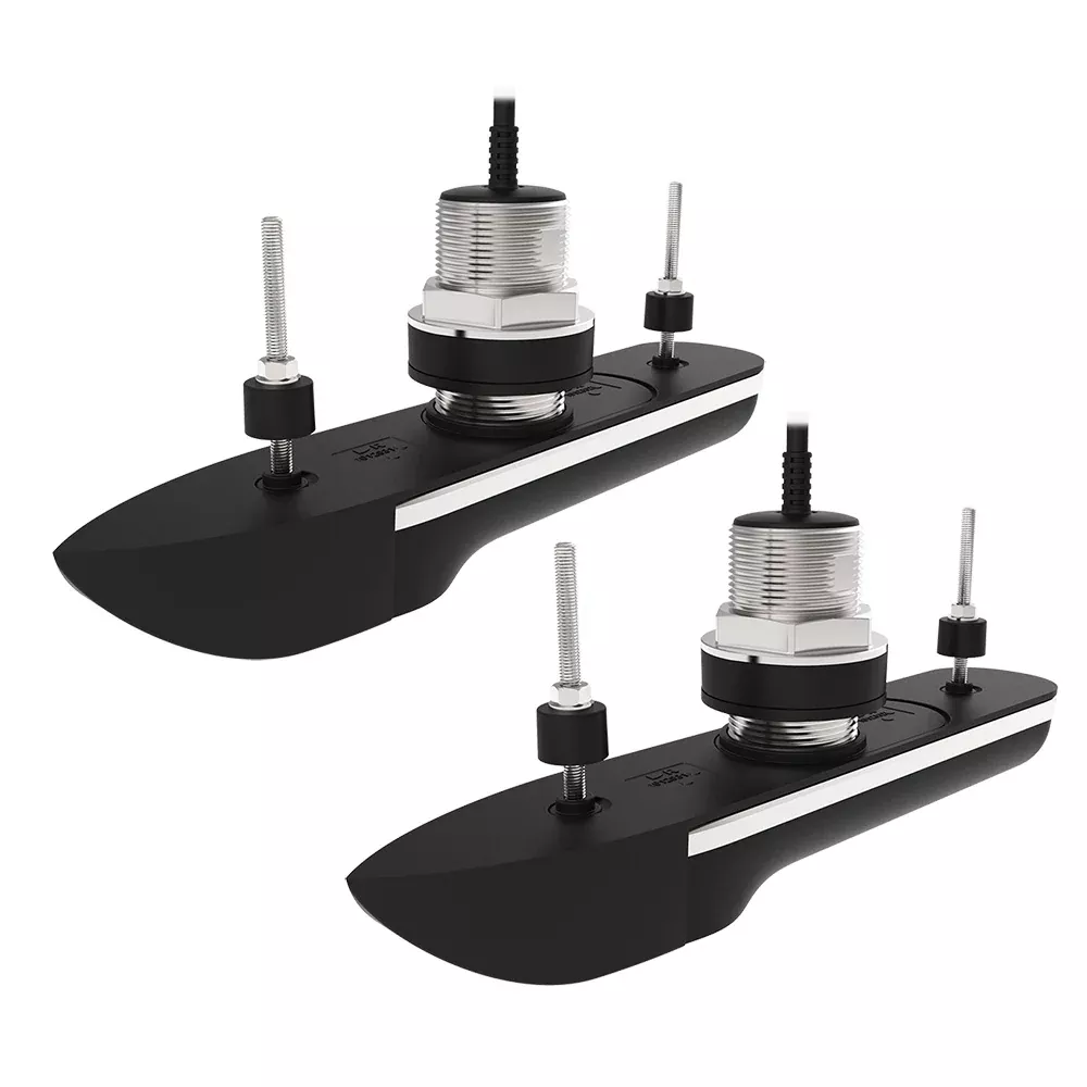 Raymarine RVM-420 Stainless Steel Thru-Hull Pair, 20 Degree Deadrise10M Cable [T70544]