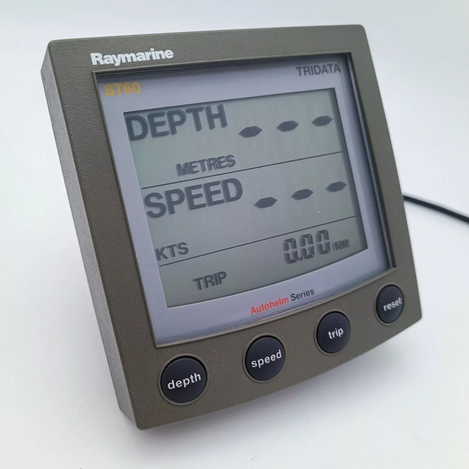 RAYMARINE ST60 TRIDATA Plus Instrument Display Flush Mount A22004 Boat Marine