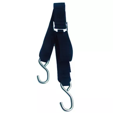 Rod Saver Stainless Steel Roller Buckle Gunwale Tie-Down - 2" x 13