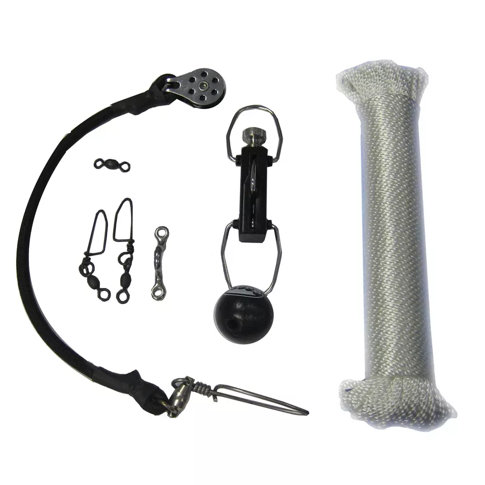 Rupp Center Rigging Kit w/Klickers - White Nylon 50' [CA-0113]