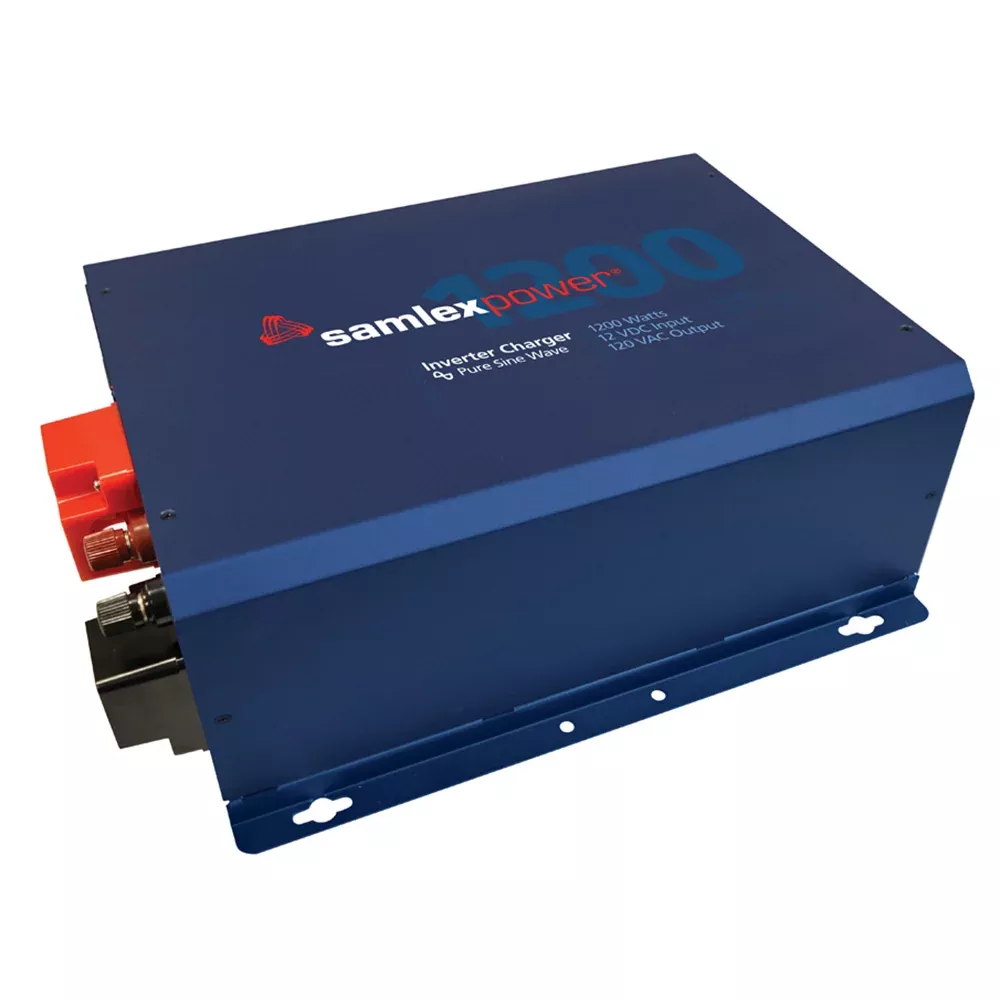 Samlex Evolution F Series 1200W, 120V Pure Sine Wave Inverter/Charger w/12V Input40 Amp Charger