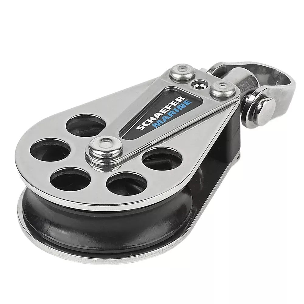 Schaefer Single Stainless Steel Block – 51mm Sheave