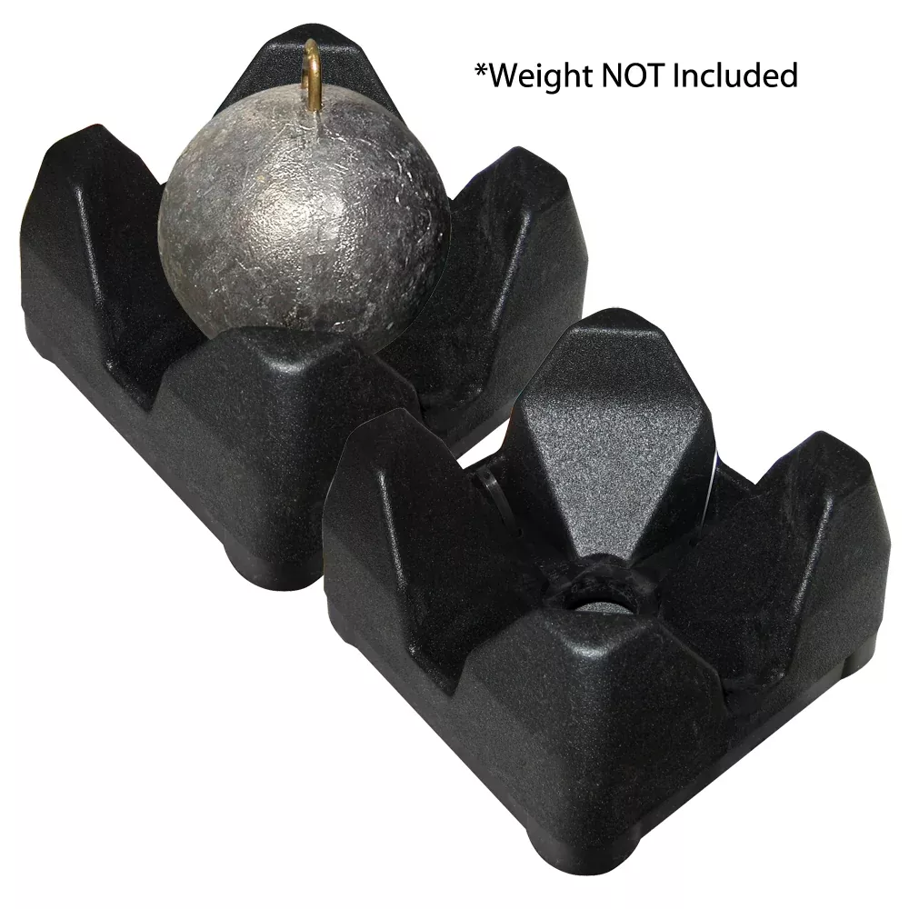 Scotty 3022-BK Weight Mate – Black 2 Pack [3022-BK]