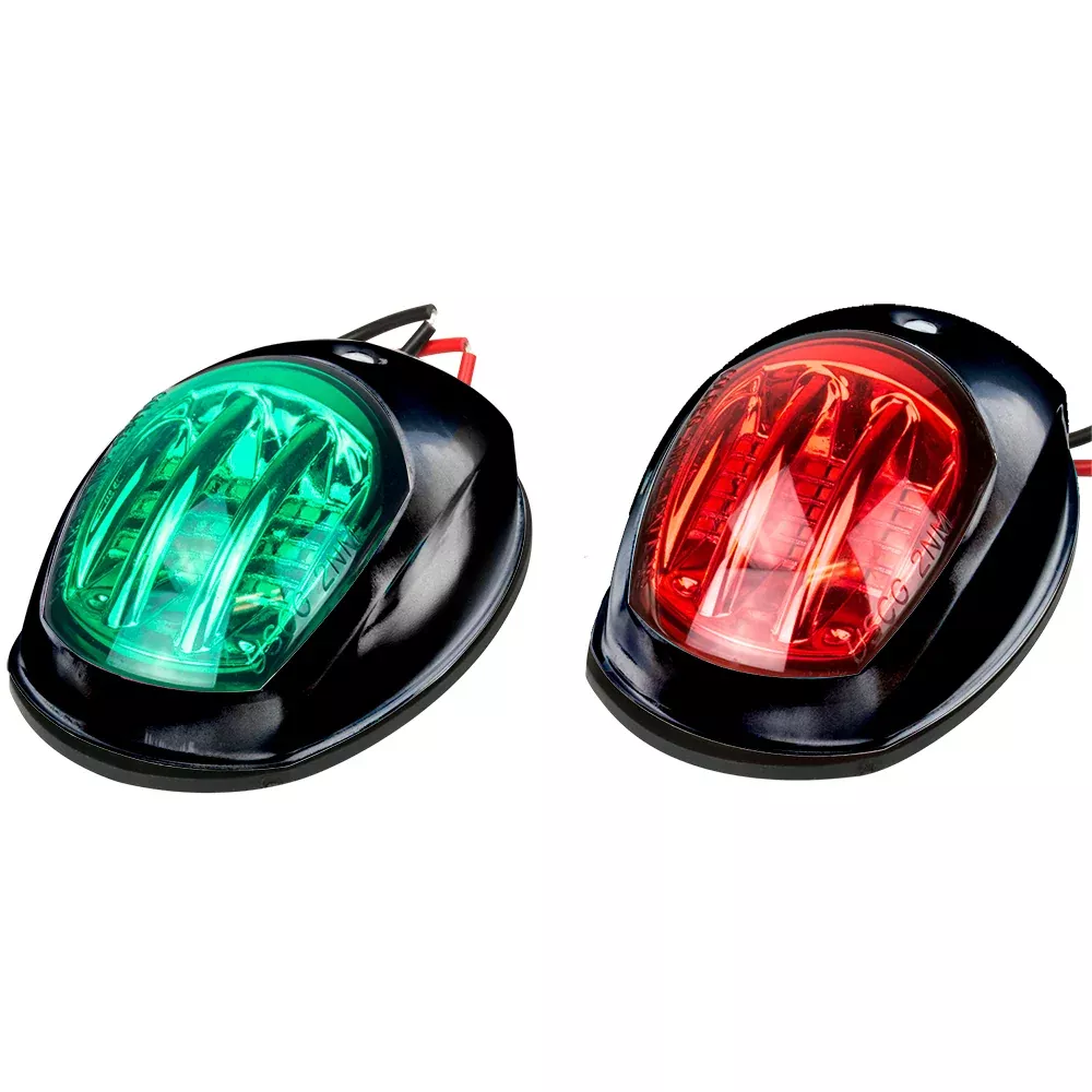 Sea-Dog Black LED Navigation Lights - PortStarboard [400073-1]