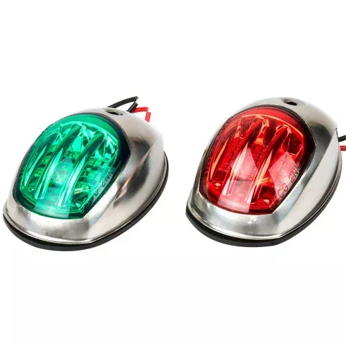 Sea-Dog Stainless Steel LED Navigation Lights - PortStarboard [400070-1]