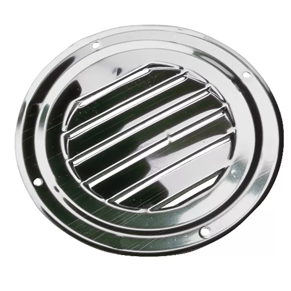 Sea-Dog Stainless Steel Round Louvered Vent – 4″