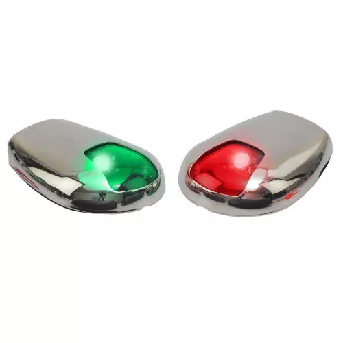 Sea-Dog Stainless Steel Side Mount LED Navigation Lights - 2 NM - PortStarboard [400079-1]