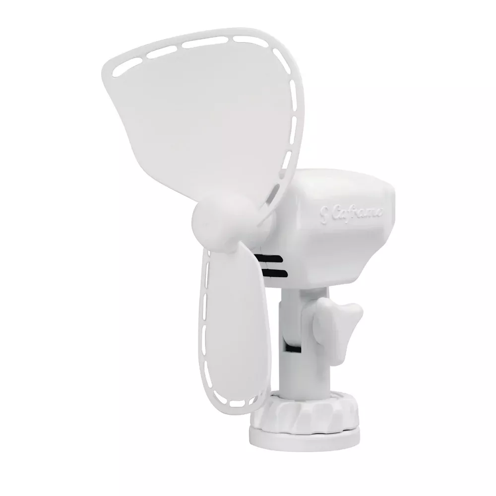 SEEKR by Caframo Ultimate 747 24V 2-Speed 7" Fan w/Lighter Plug - White | 747CA24WCS