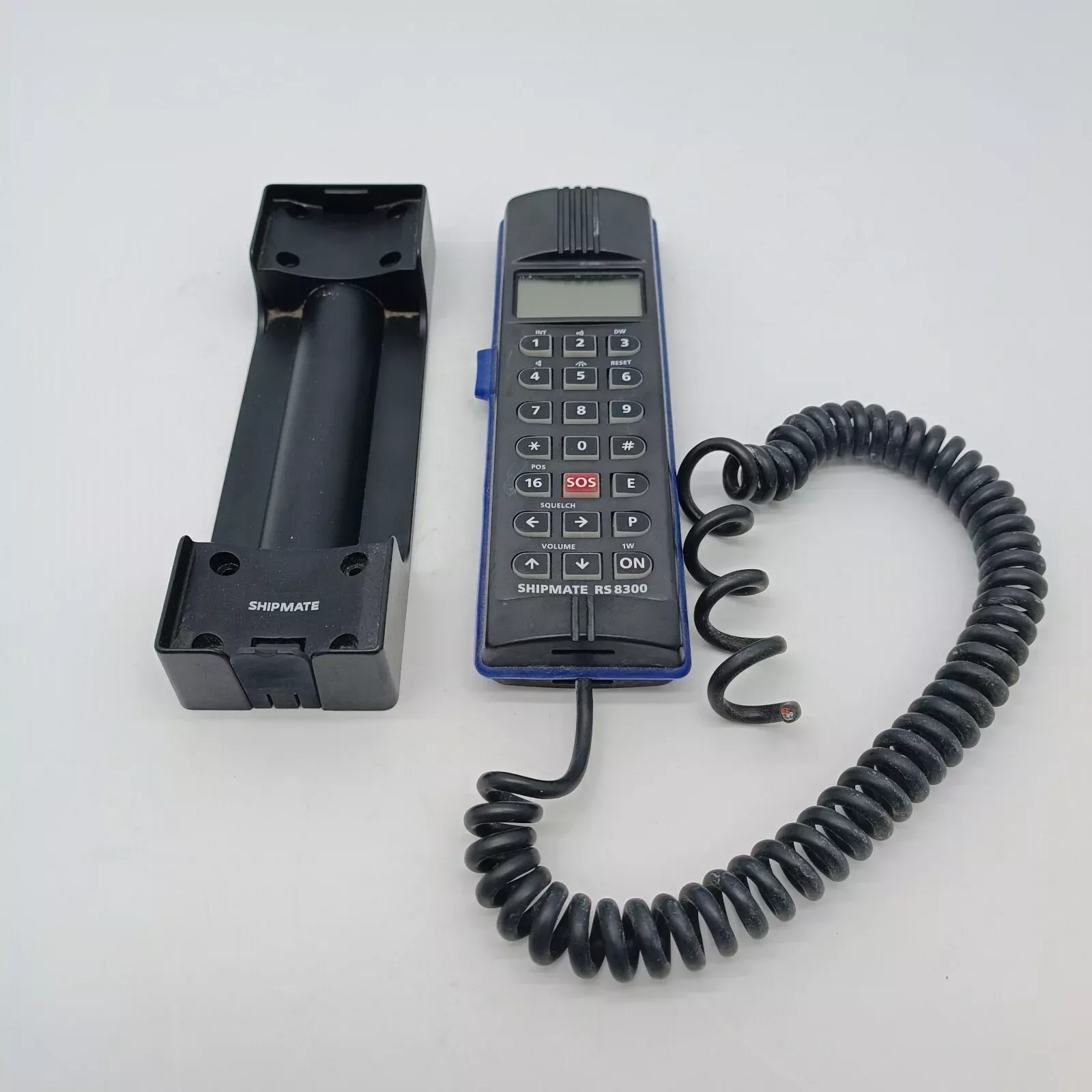 SHIPMATE SIMRAD 8300 RS8300 SOS 8310 VHF HANDSET RS8315 - PERFECT! - RARE!