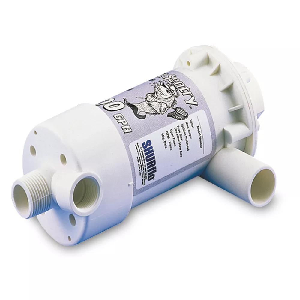 Shurflo by Pentair BAIT SENTRY 800 Magnetic Drive Livewell Pump – 800 GPH