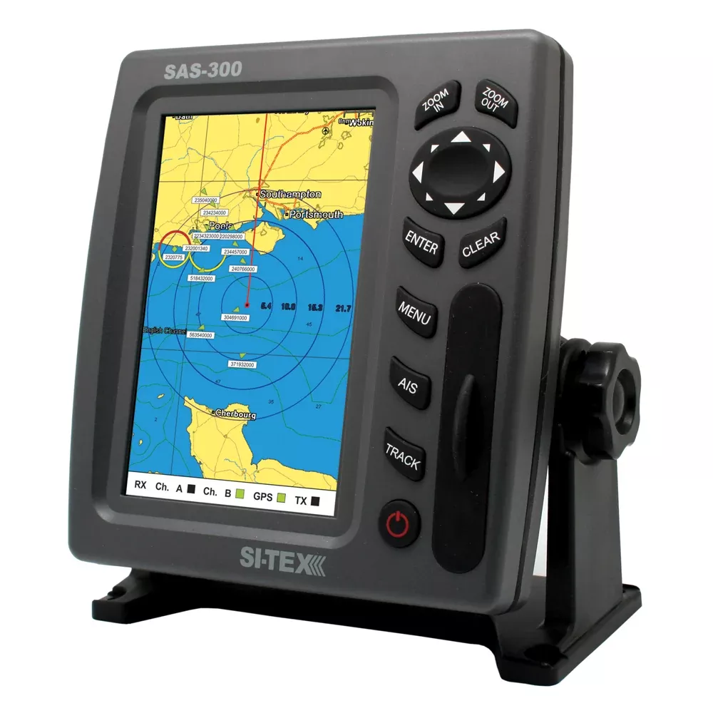 SI-TEX SAS-300 AIS Class B Transceiver w /External GPS Antenna [SAS-300-2]