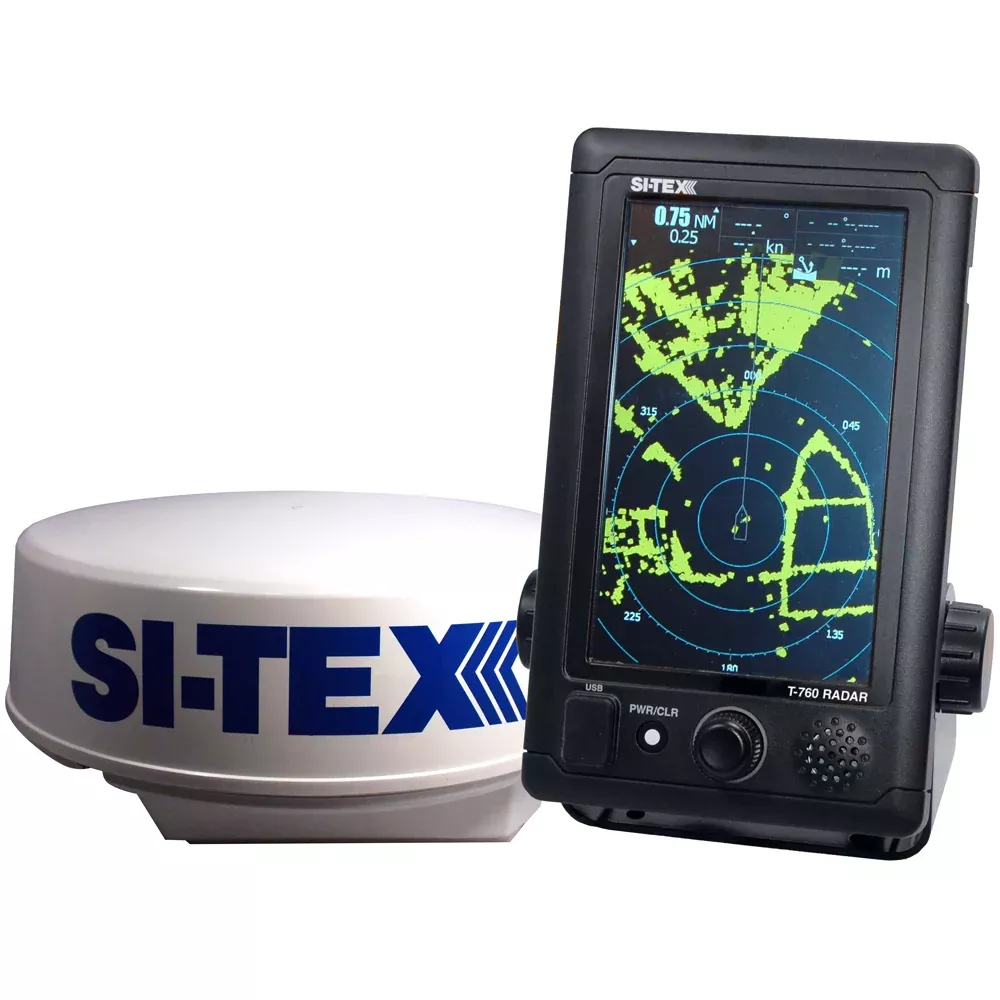 SI-TEX T-760 Compact Color Radar w /4kW 18