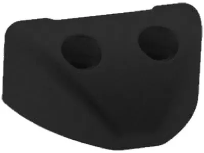SIMPLE TRACK END STOP SZ3 BLK