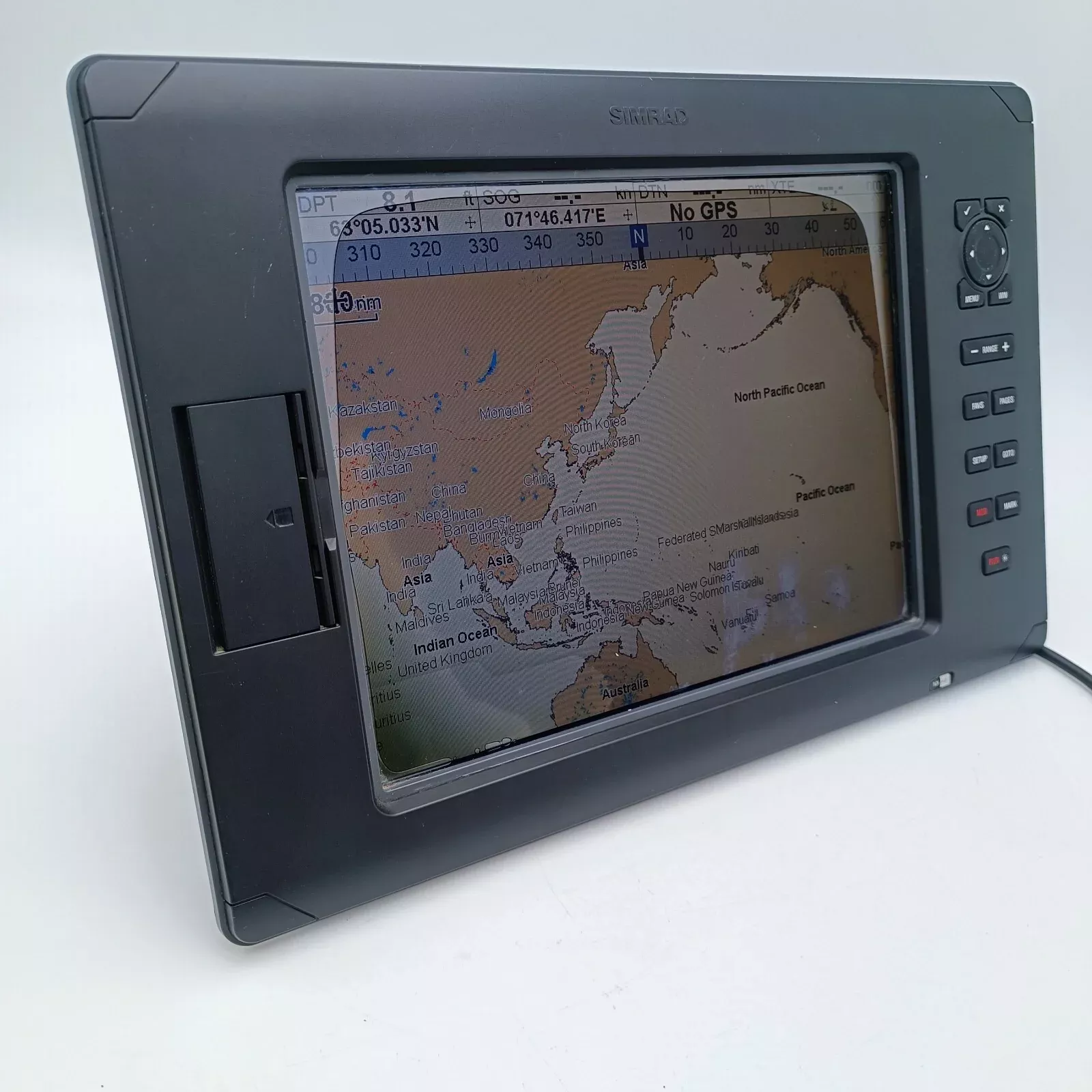 Simrad NX45 NavStation Chartplotter w/ Color LCD Radar Sonar Display NX 45