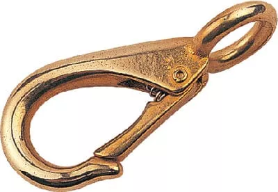 SNAP #1 BRASS FIXED EYE