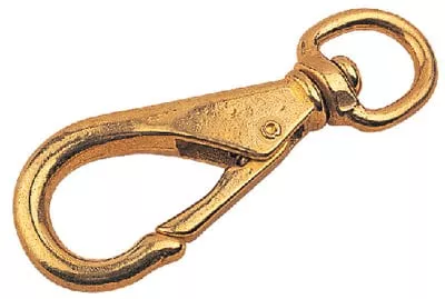 SNAP #1 BRASS SWIVEL EYE