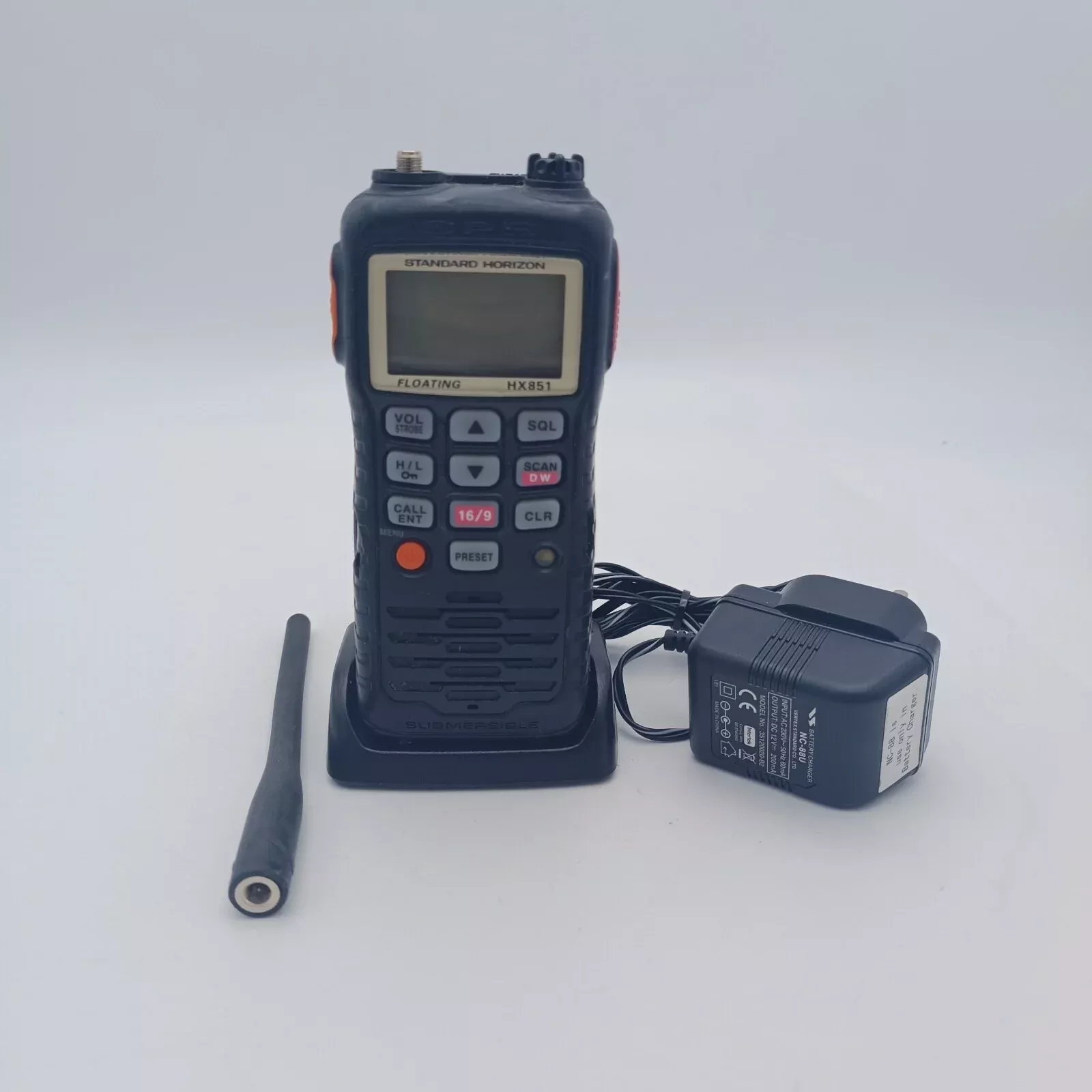 Standard Horizon HX851 Floating Handheld VHF DCS Transceiver Marine Radio
