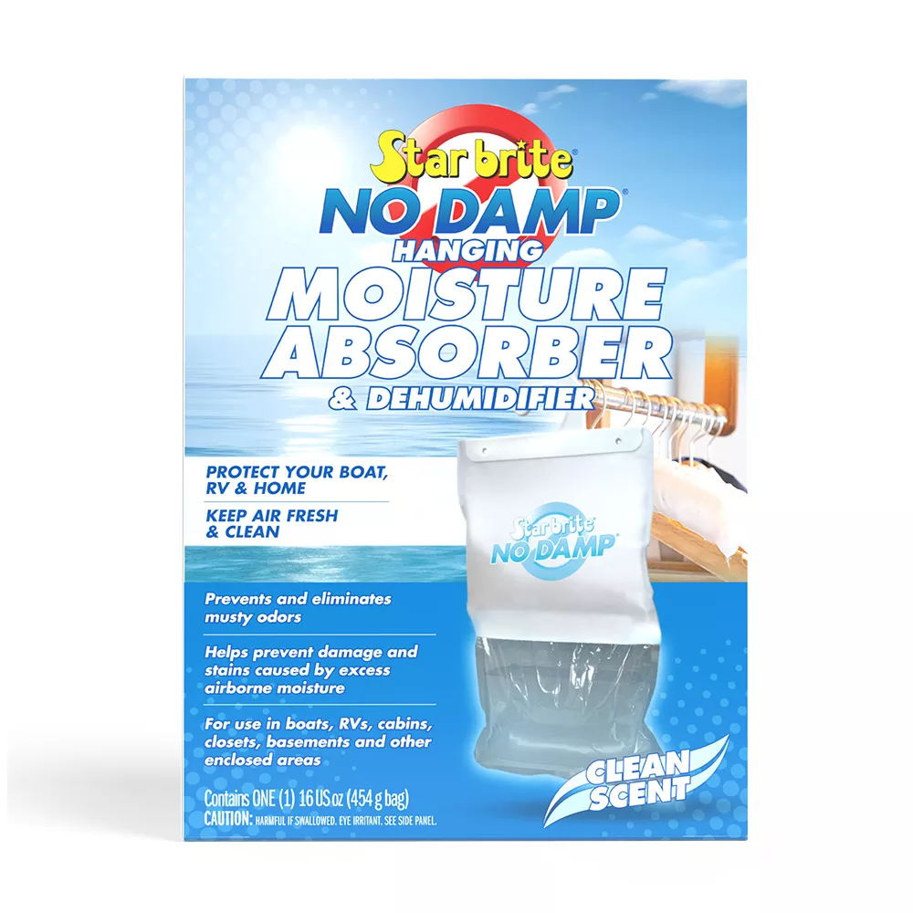 Star brite No Damp Moisture Absorber & Dehumidifier Hanging Bag – 16 oz