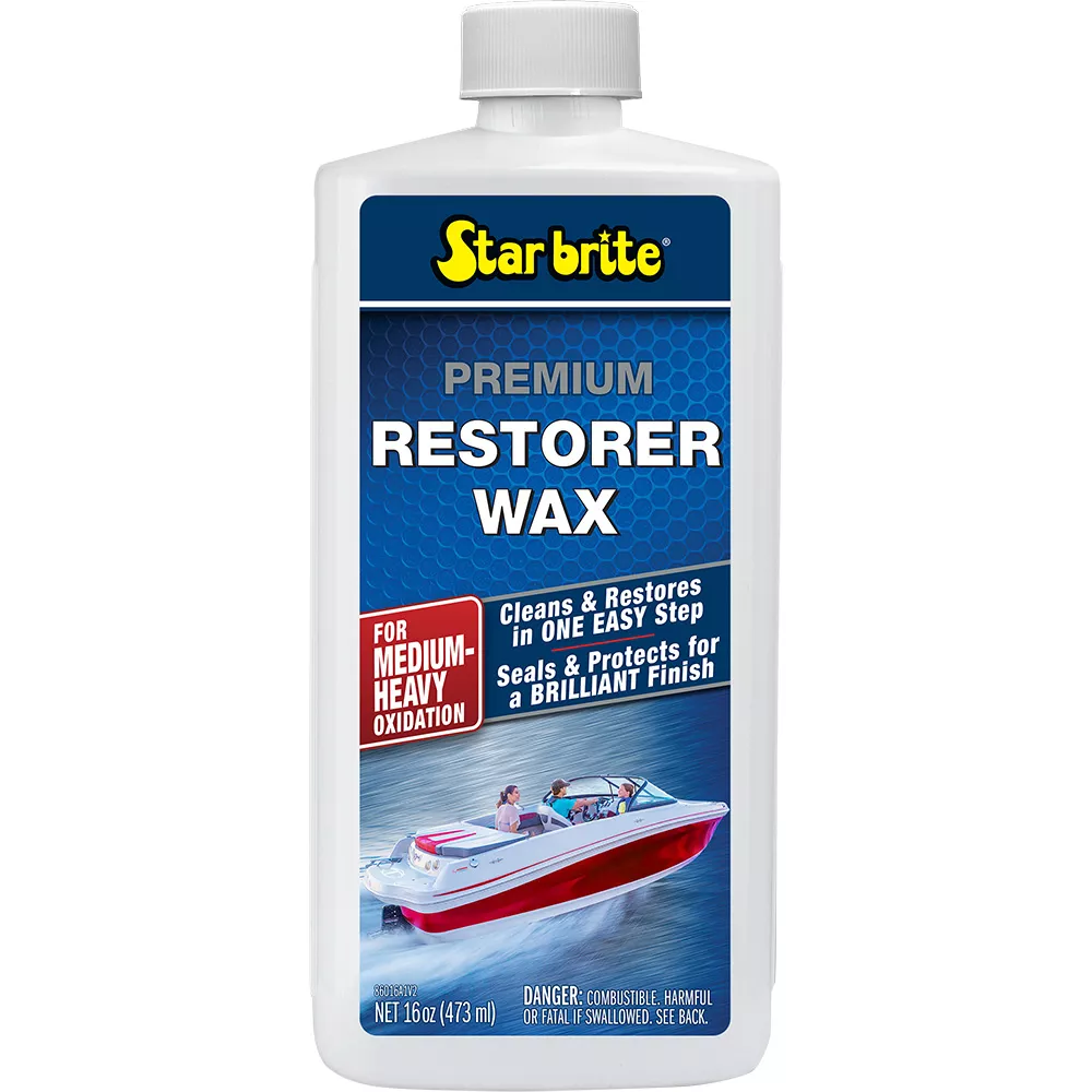 Star Brite Premium Restorer Wax f/Medium to Heavy Oxidation – 16 oz