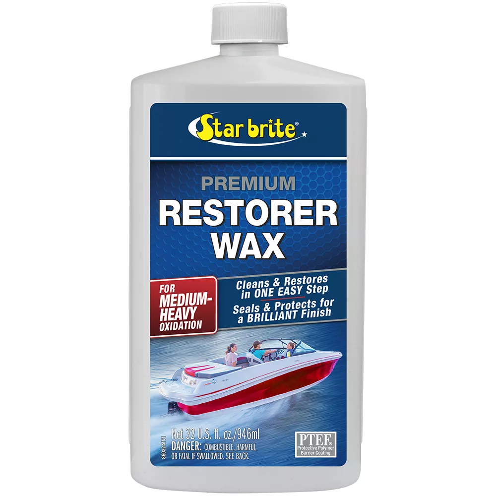 Star Brite Premium Restorer Wax f/Medium to Heavy Oxidation – 32 oz