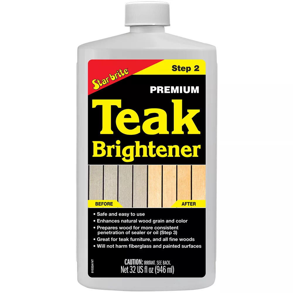 Star brite Premium Teak Brightener – 32 oz