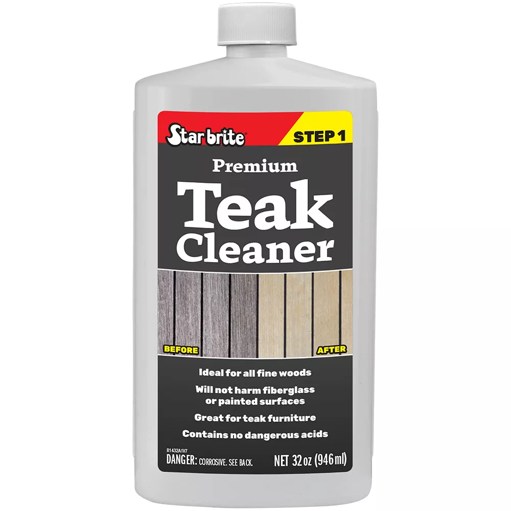 Star brite Premium Teak Cleaner – Step 1 – 32 oz