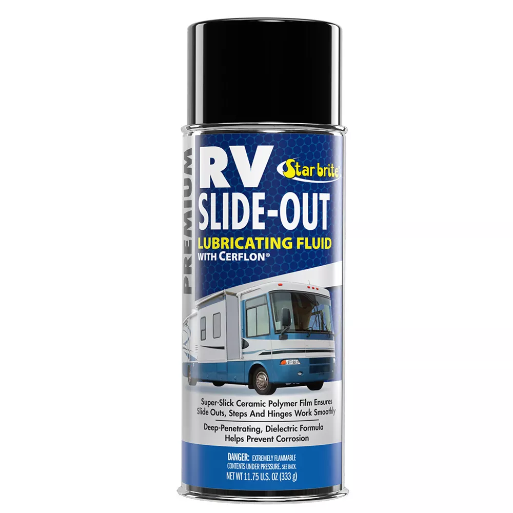 Star brite RV Slide-Out Lubricating Fluid w/Cerflon – 12 oz