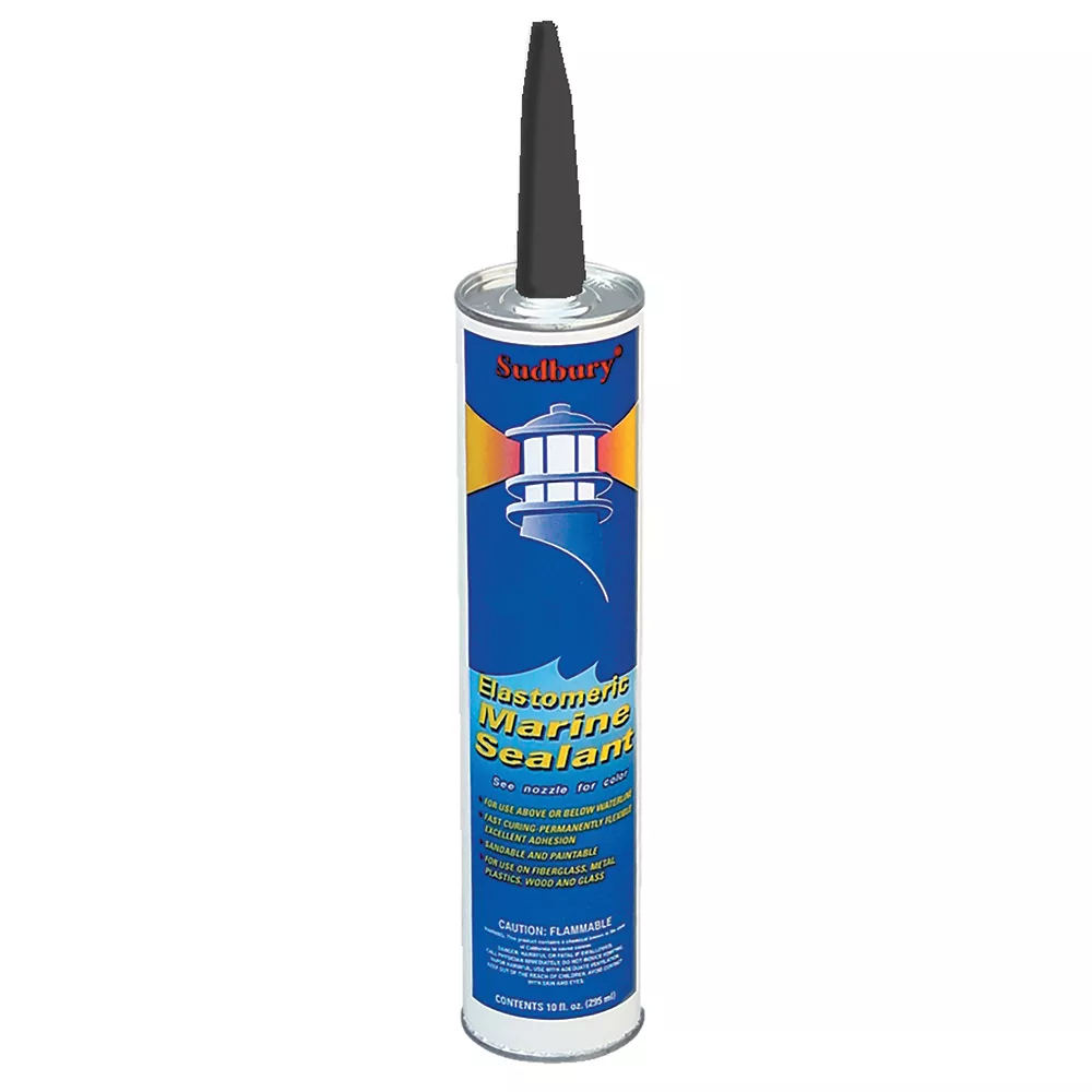 Sudbury Elastomeric Marine Sealant – 10oz Cartridge – Black